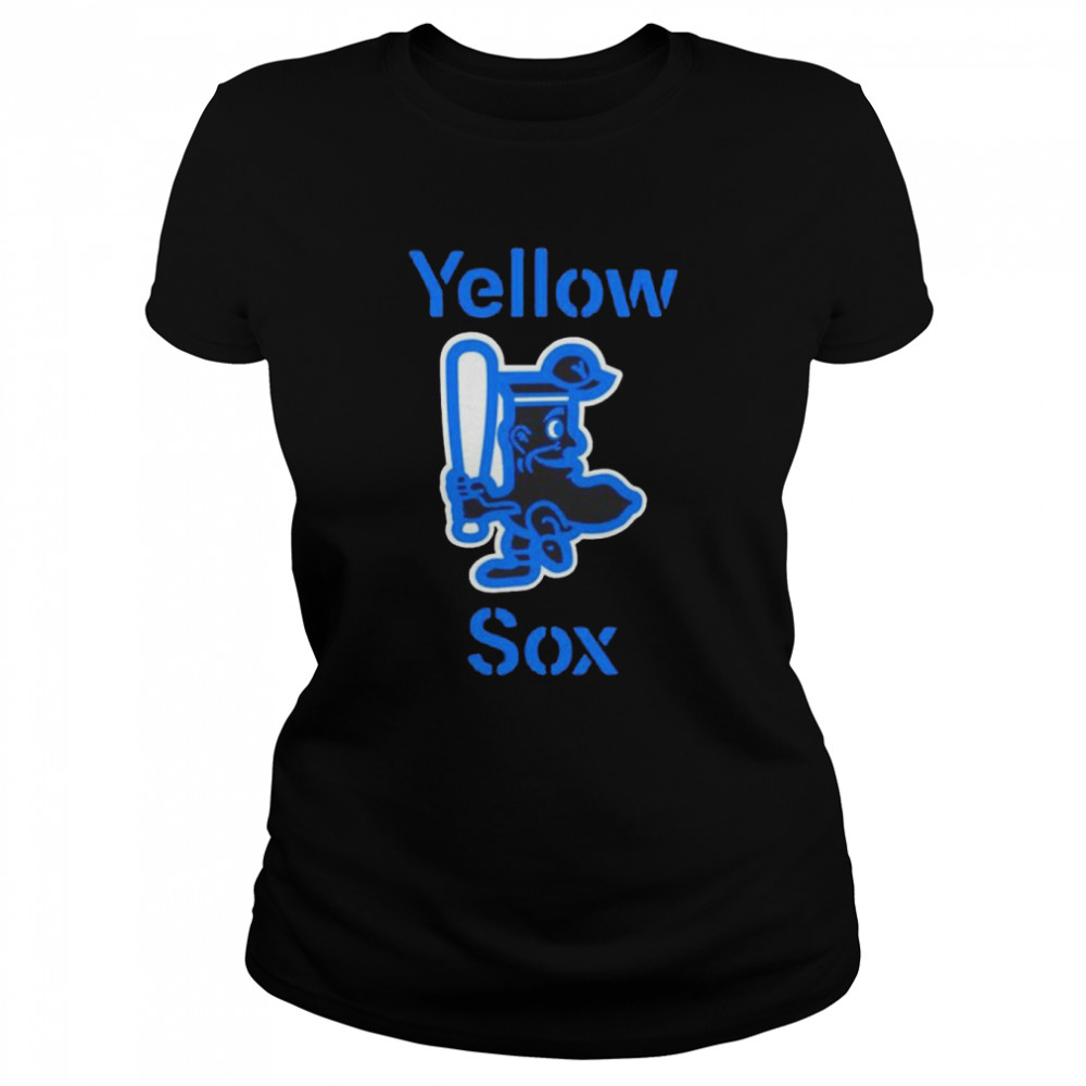 Molls City Connect Version Yellow Red Sox Logo shirt Classic Women's T-shirt
