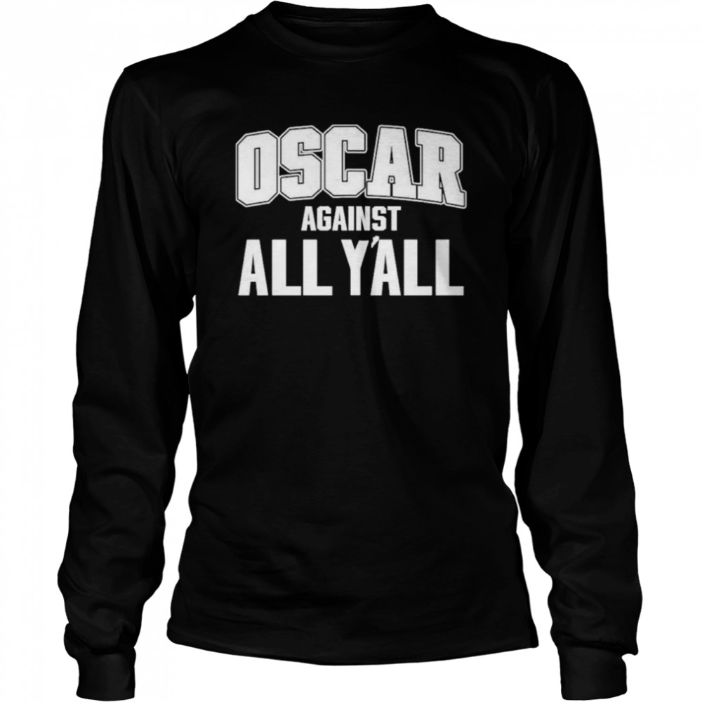 Oscar Tshiebwe Oscar Against All Y’all Kentucky  Long Sleeved T-shirt