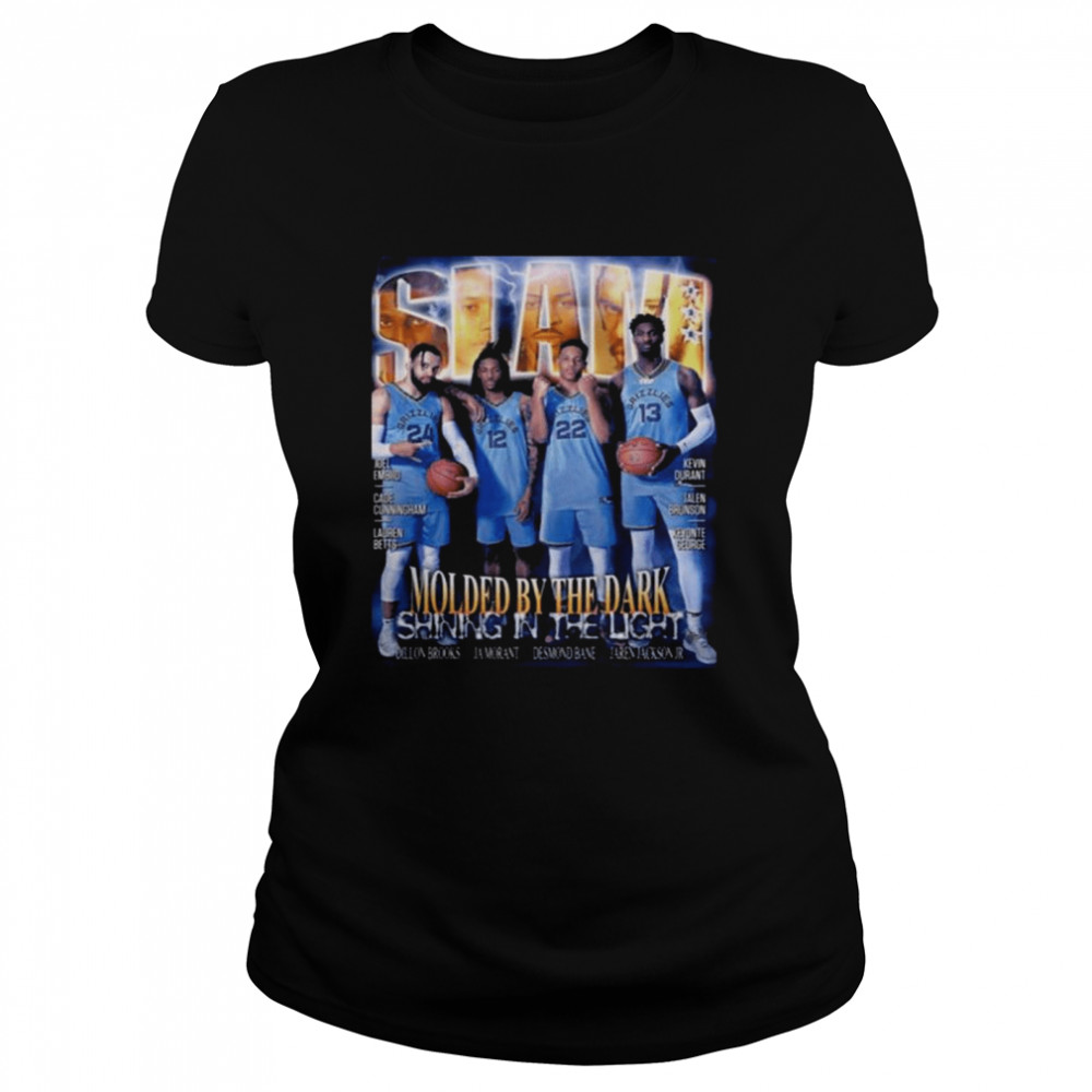 Slam cover memphis grizzlies slam 238 shirt Classic Women's T-shirt