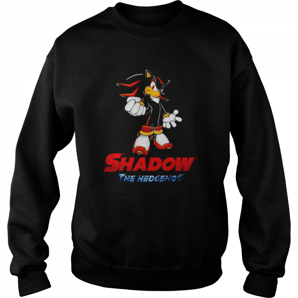 Sonic shadow the hedgehog shirt Unisex Sweatshirt