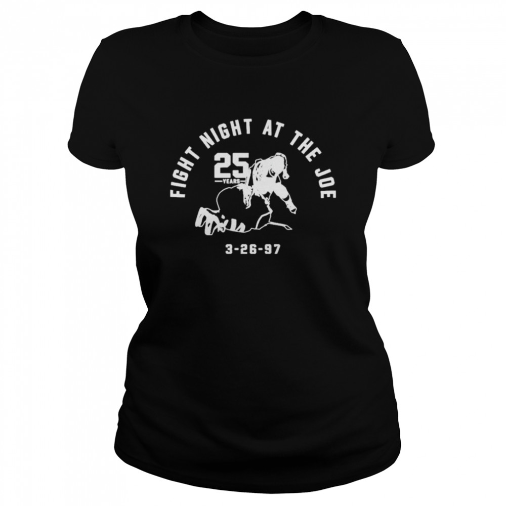 Sweet revenge mccarty fight night woodwardsports shirt Classic Women's T-shirt
