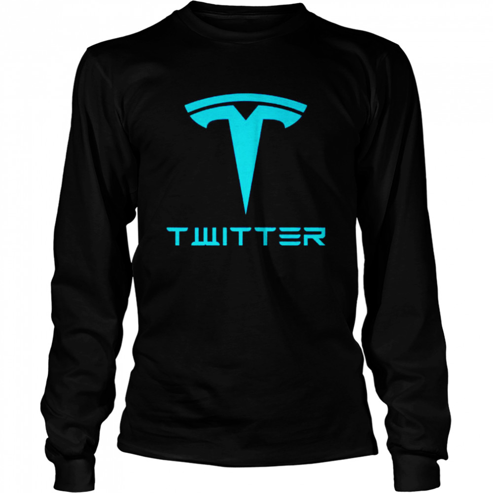 Twitter Logo T- Long Sleeved T-shirt