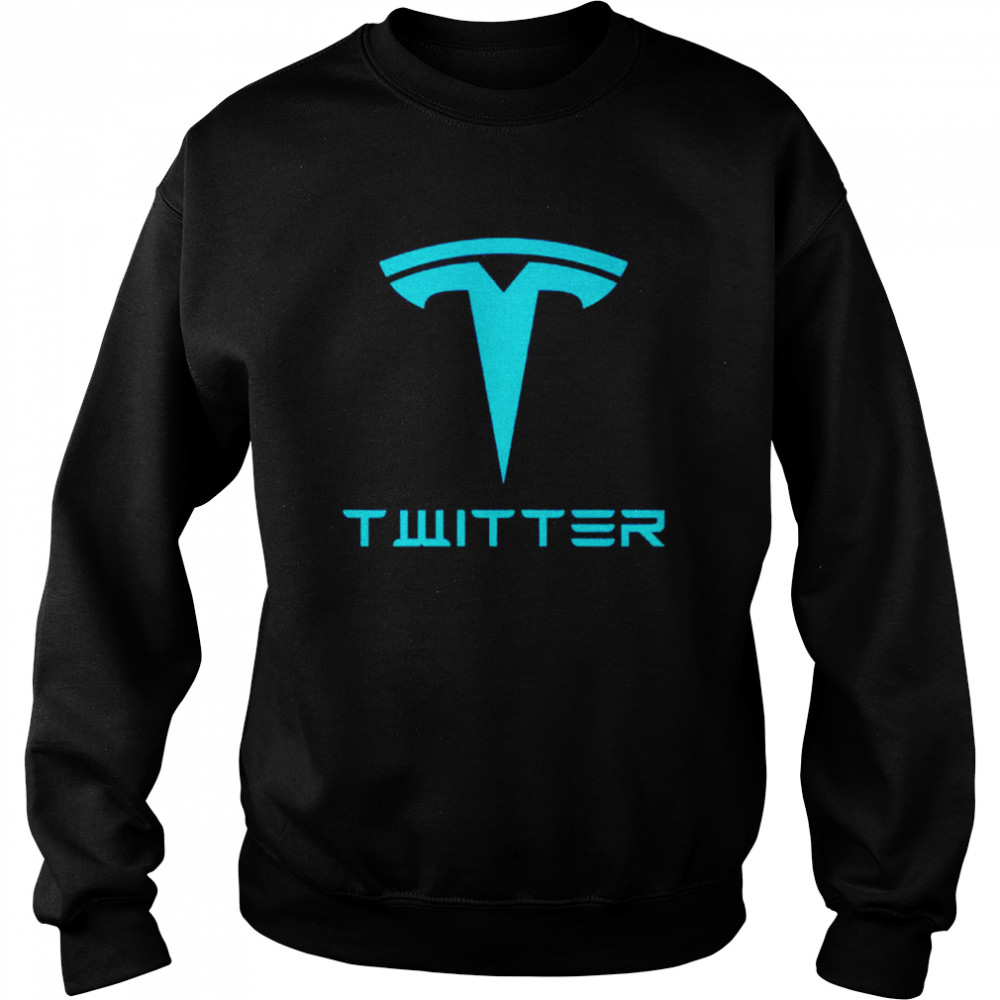 Twitter Logo T- Unisex Sweatshirt