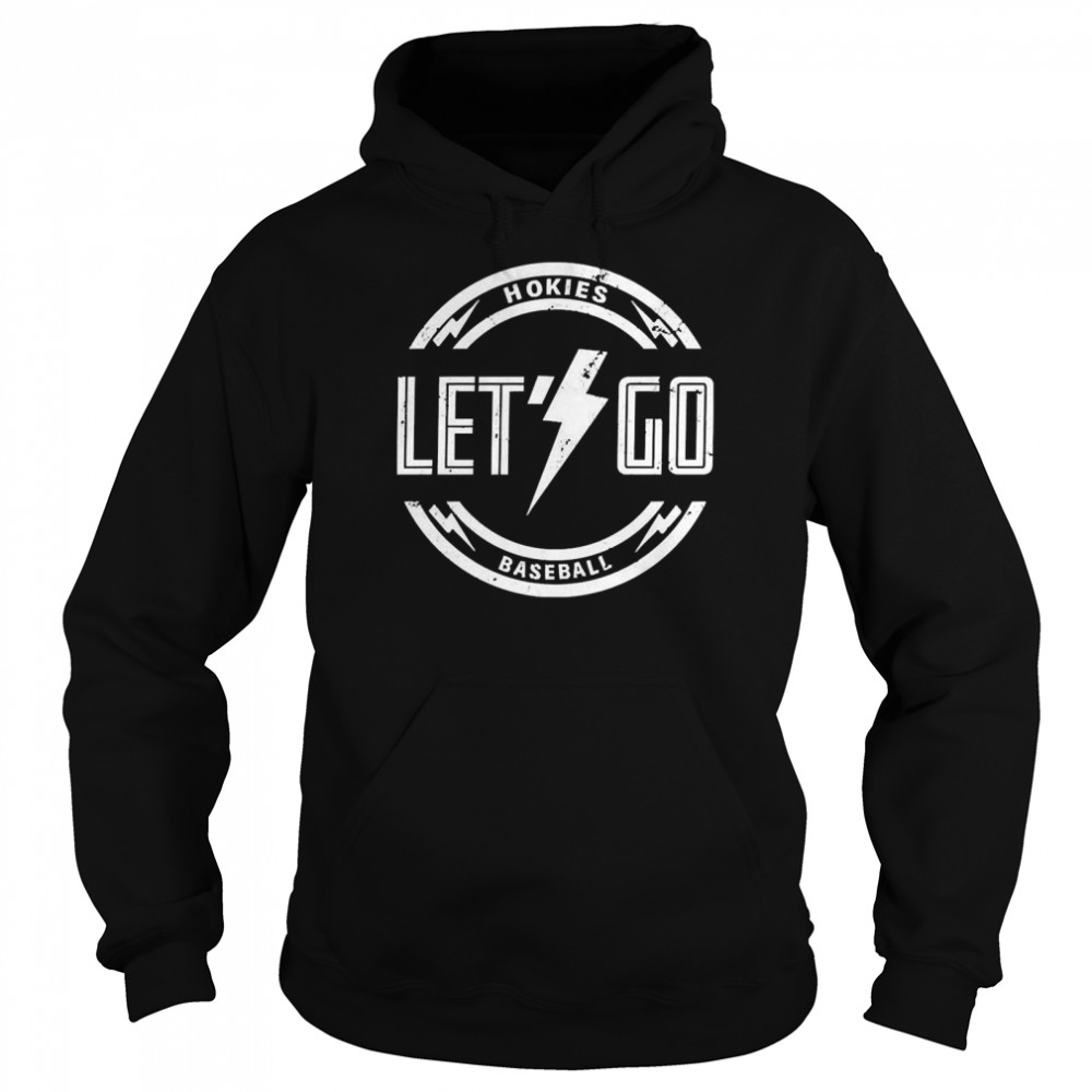 Virginia Tech Baseball Let’ Go Hokies Baseball Unisex Hoodie