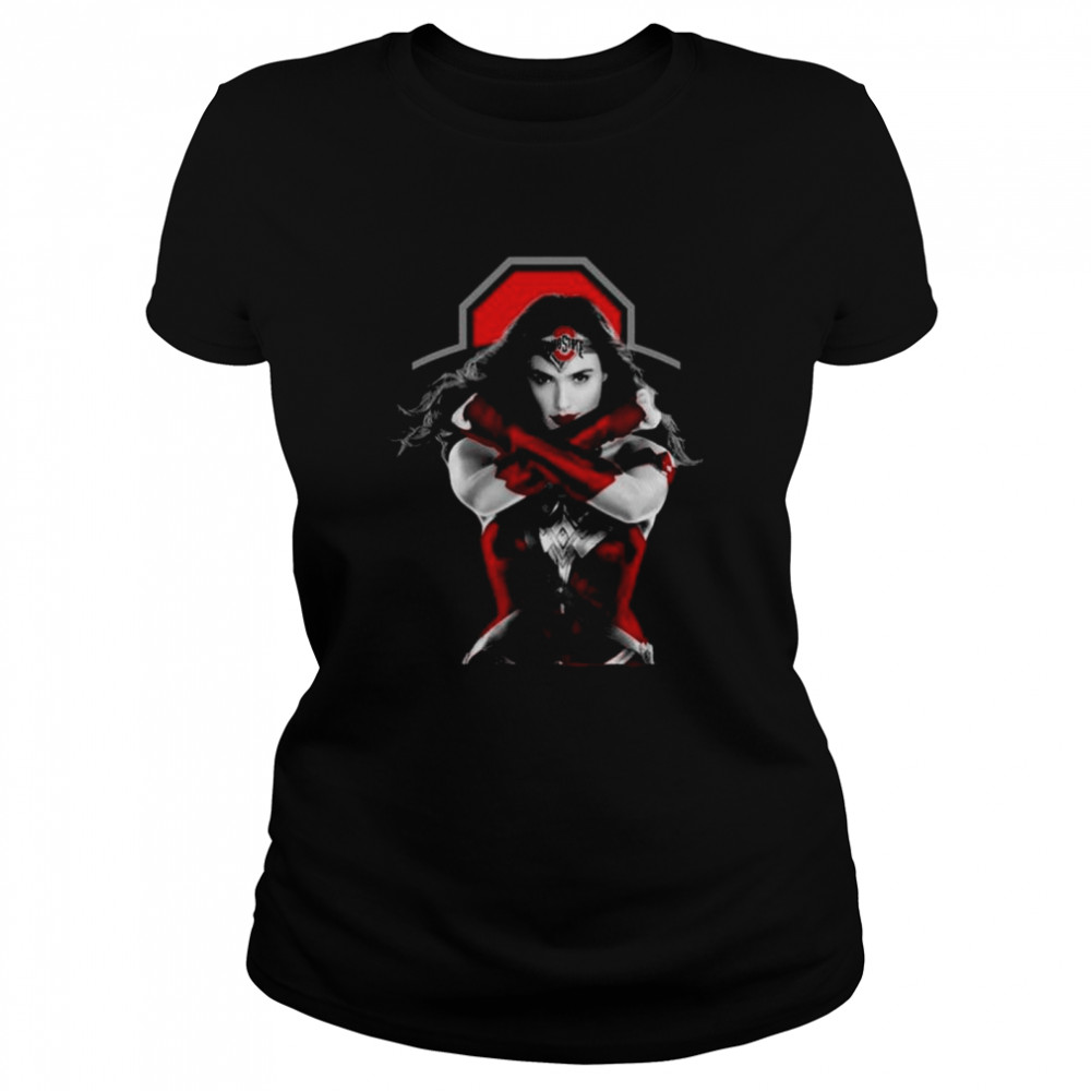 Wonder Woman Ohio State Buckeyes 2022  Classic Women's T-shirt