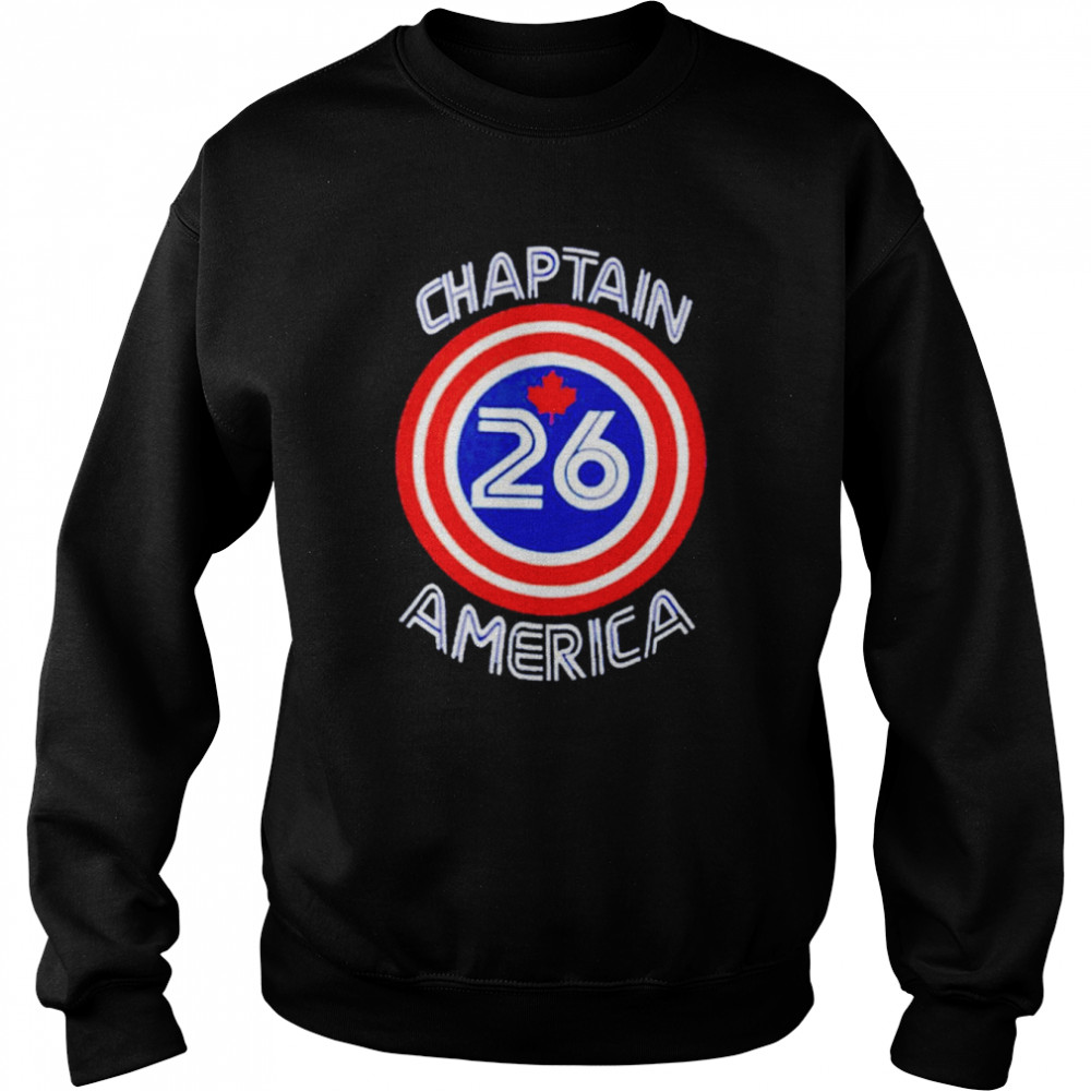 Matt Chapman Toronto Blue Jays Chaptain America shirt Unisex Sweatshirt