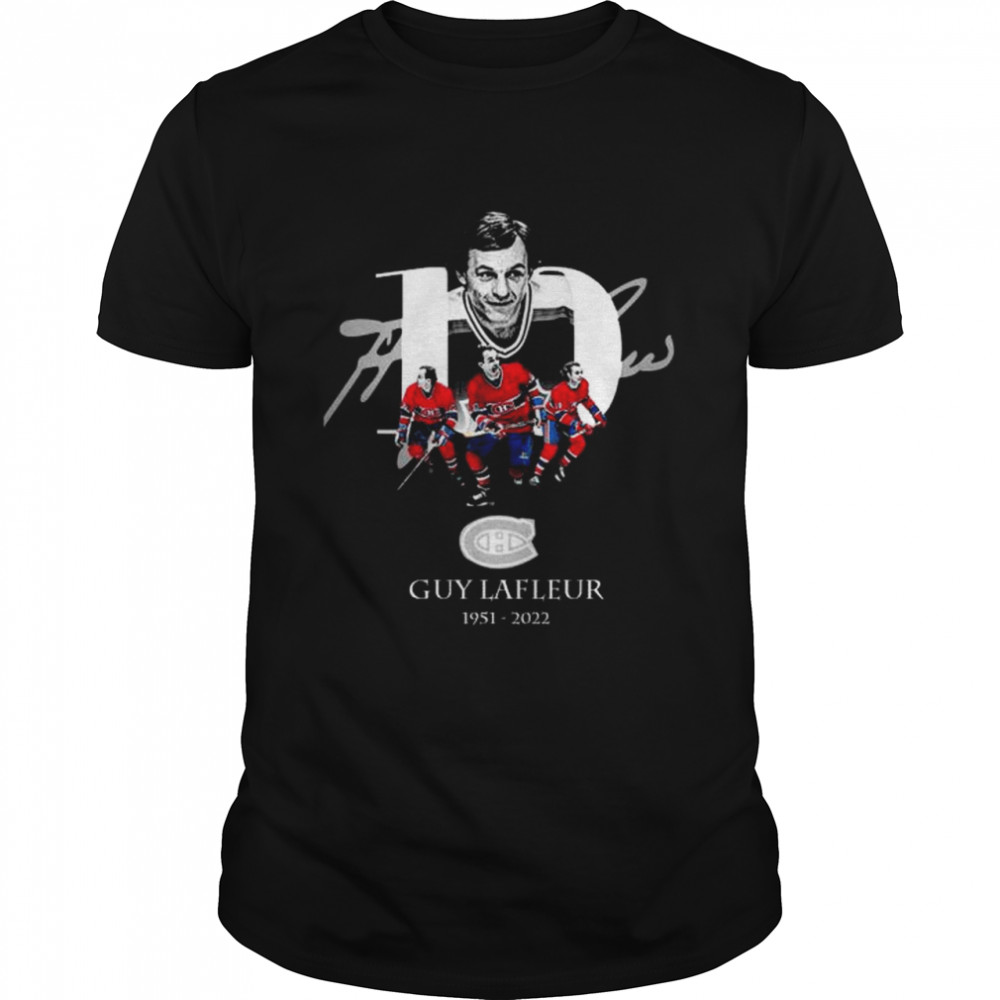 Rip guy lafleur 1951 2022 thank you for the memories shirt