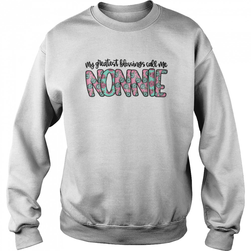 Blessed Nonnie  Mother’s Day  Unisex Sweatshirt