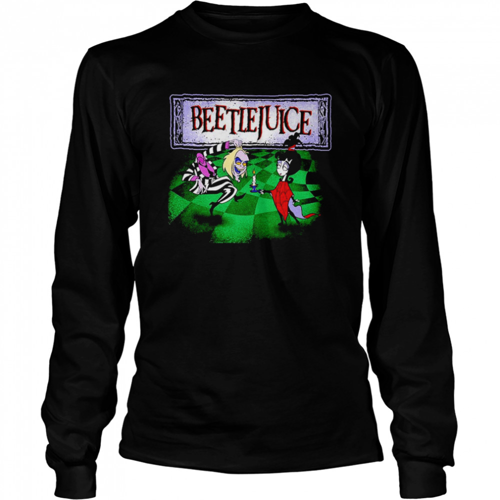Animated Series Beetlejuice shirt Long Sleeved T-shirt