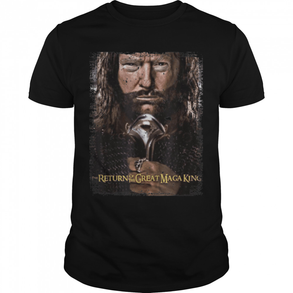 Anti Joe Biden Ultra Maga The Return Of The Great Maga King T-Shirt B0B184QKTR