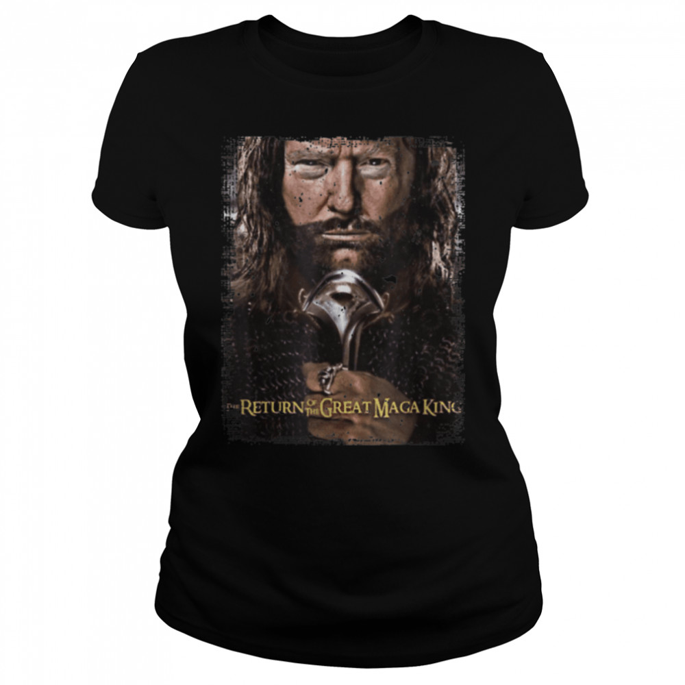 Anti Joe Biden Ultra Maga The Return Of The Great Maga King T- B0B184QKTR Classic Women's T-shirt