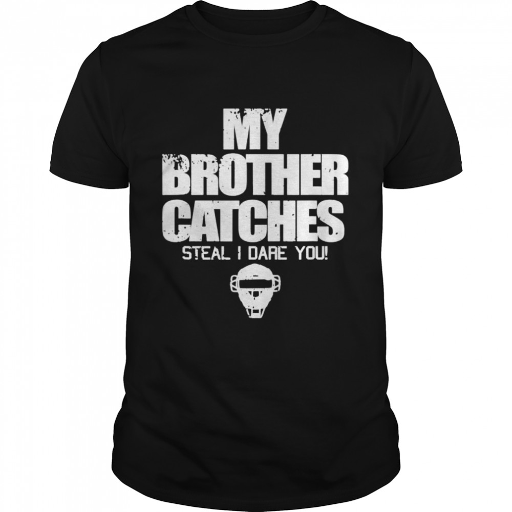 Brother sister baseball catcher shirt Classic Men's T-shirt