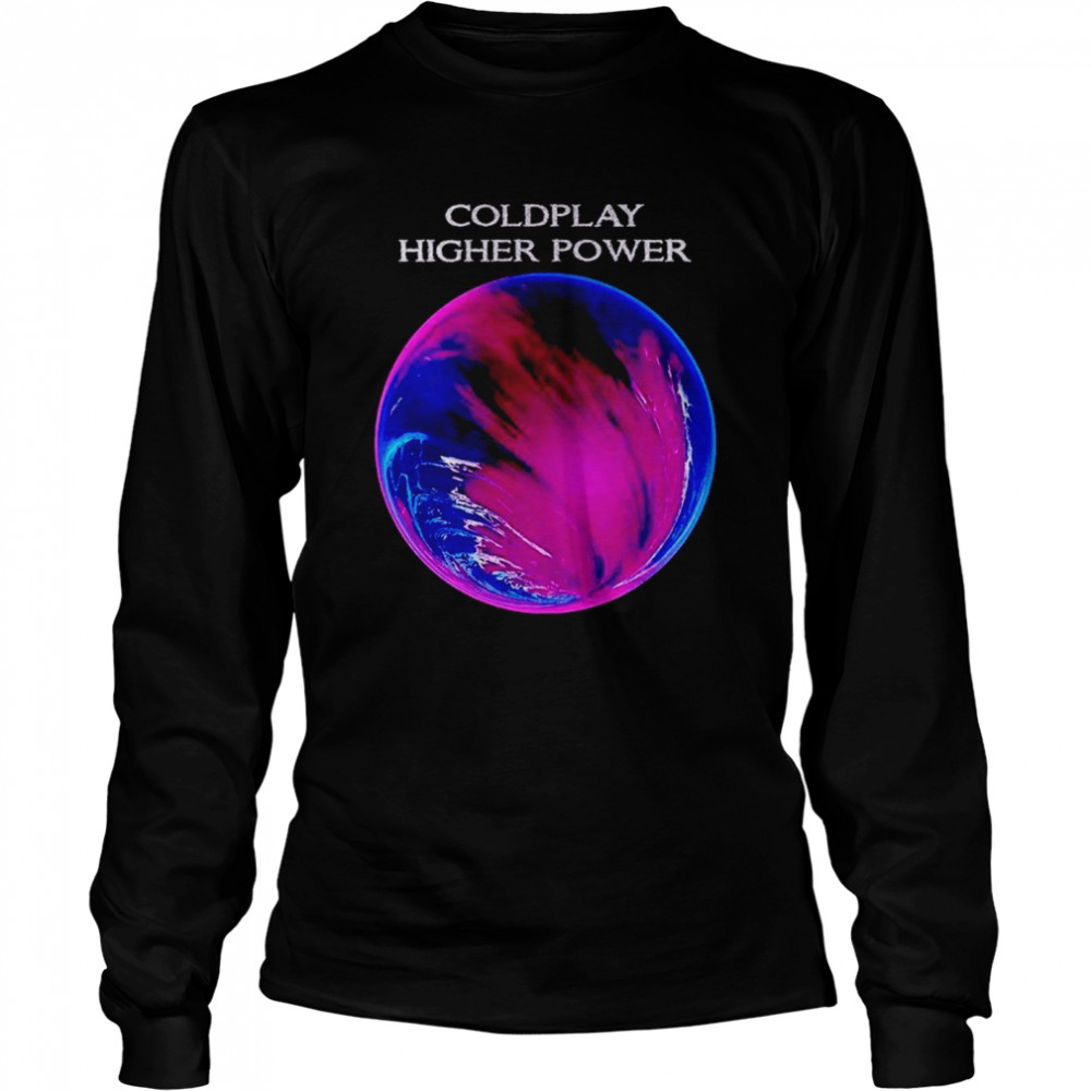 Coldplay Tour 2022 Rock Concert shirt Long Sleeved T-shirt