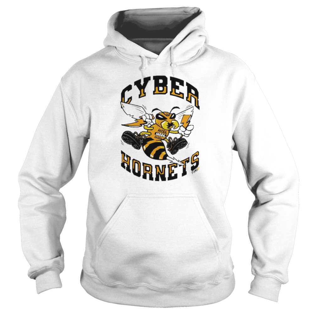 Cyber Hornets Bitcoin shirt Unisex Hoodie
