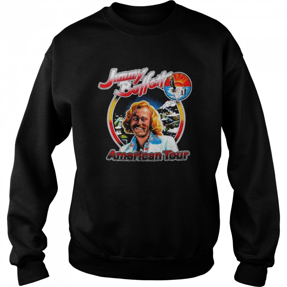 Dave portnoy jimmy buffett 1979 volcano American tour shirt Unisex Sweatshirt
