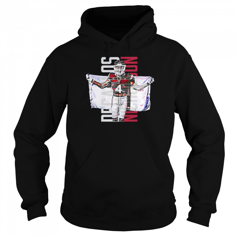 DeCarlos Nicholson Split shirt Unisex Hoodie