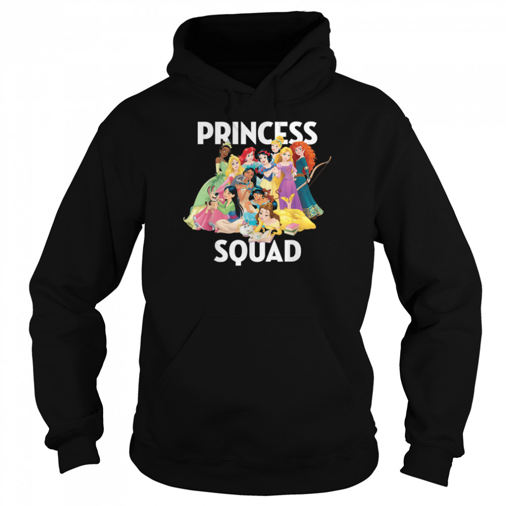 Disney Princess Squad Group T- Unisex Hoodie