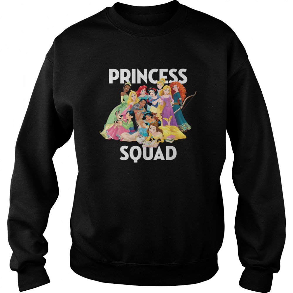 Disney Princess Squad Group T- Unisex Sweatshirt