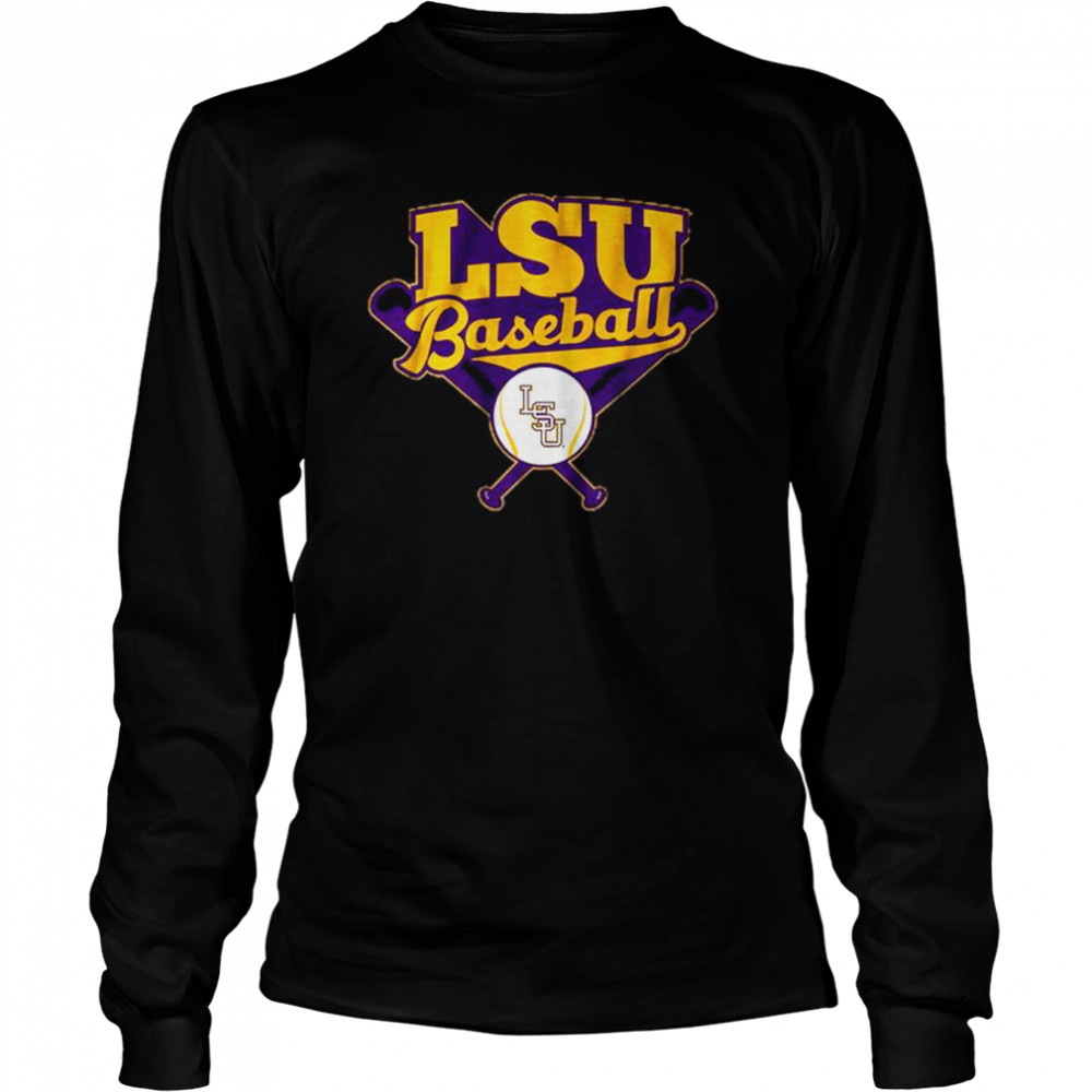 LSU Baseball Tee  Long Sleeved T-shirt