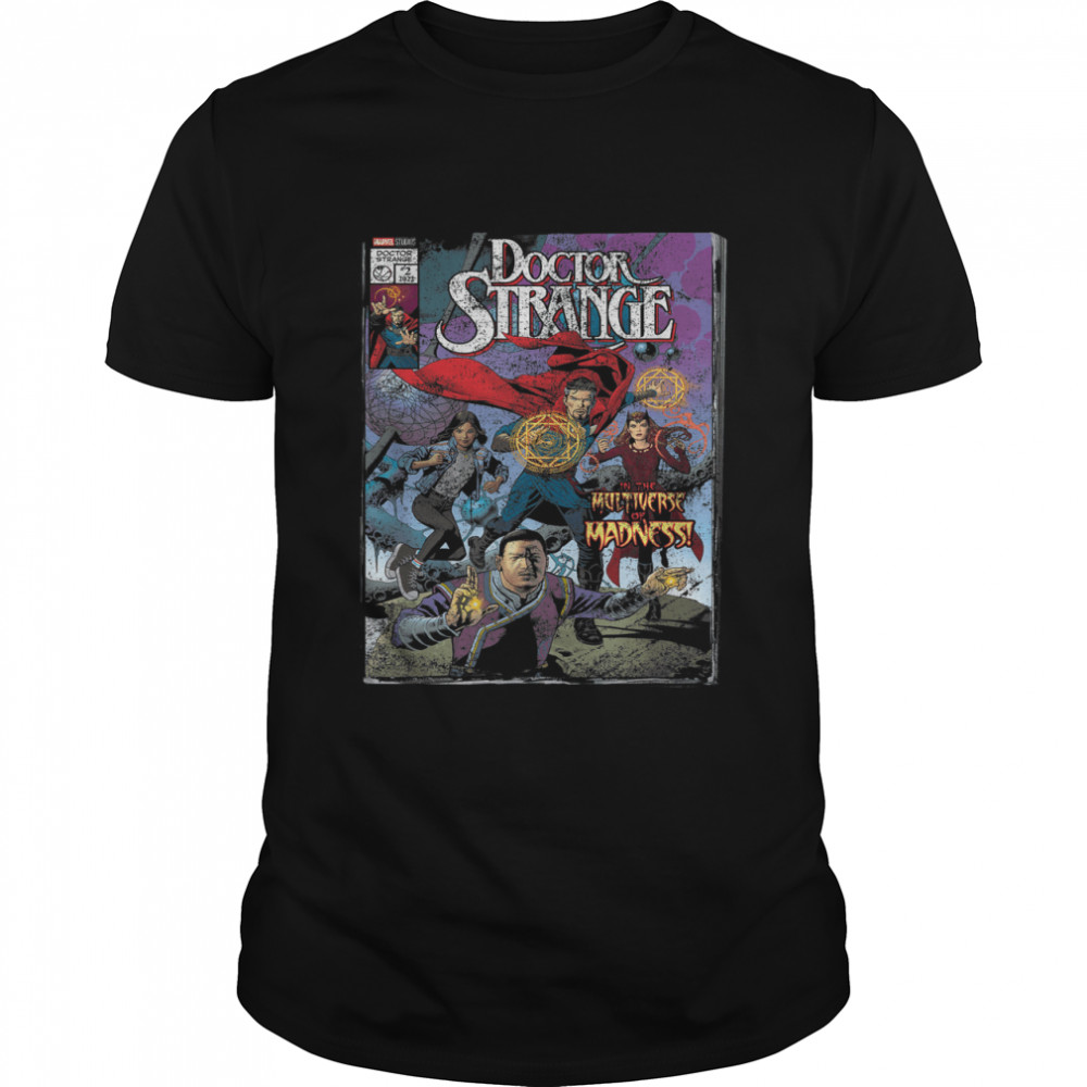 Marvel Doctor Strange In The Multiverse Of Madness Comic T-Shirt