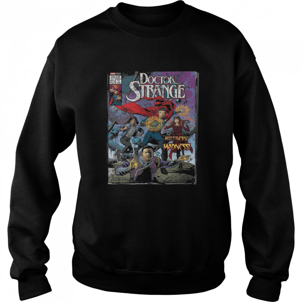 Marvel Doctor Strange In The Multiverse Of Madness Comic T- Unisex Sweatshirt