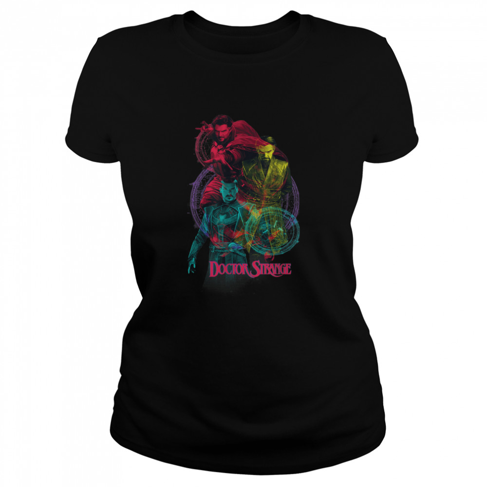 Marvel Doctor Strange In The Multiverse Of Madness Trio T- Classic Women's T-shirt