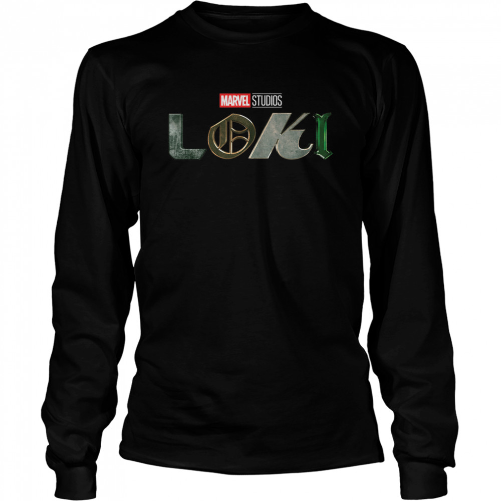 Marvel Loki Logo T- Long Sleeved T-shirt