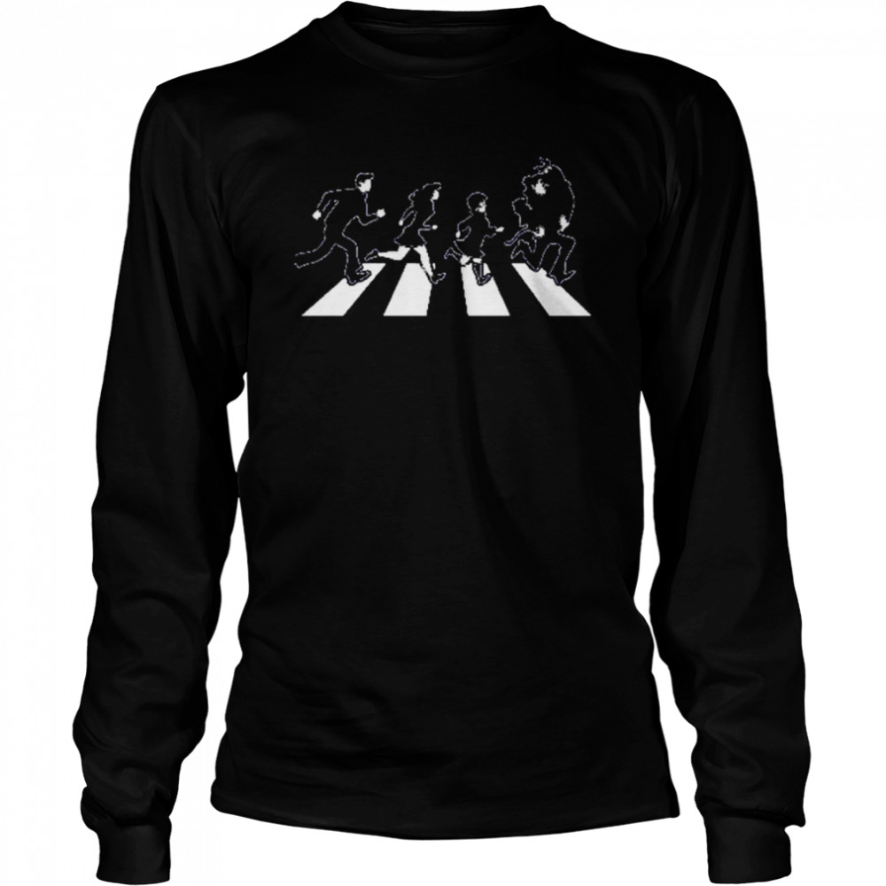 Scooby-Doo Abbey Road  Long Sleeved T-shirt