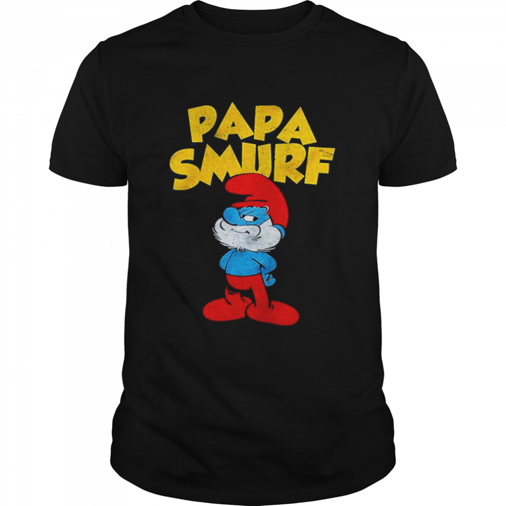 The Smurfs papa smurf shirt Classic Men's T-shirt