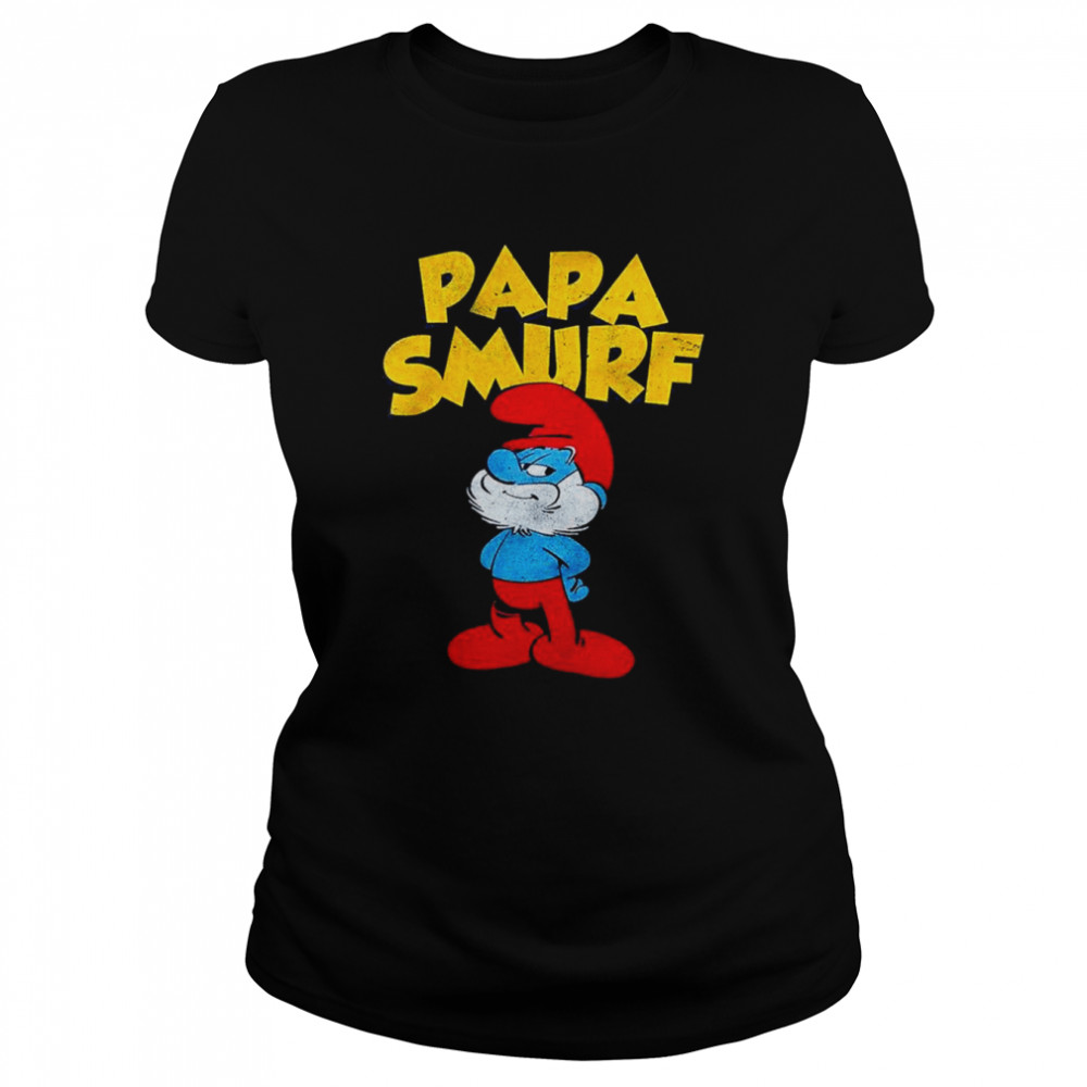 The Smurfs papa smurf shirt Classic Women's T-shirt