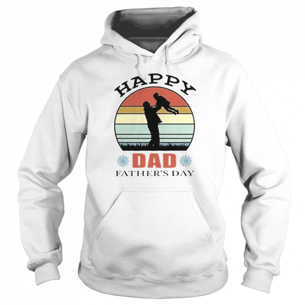 Vintage Happy Dad Father’s Day  Unisex Hoodie