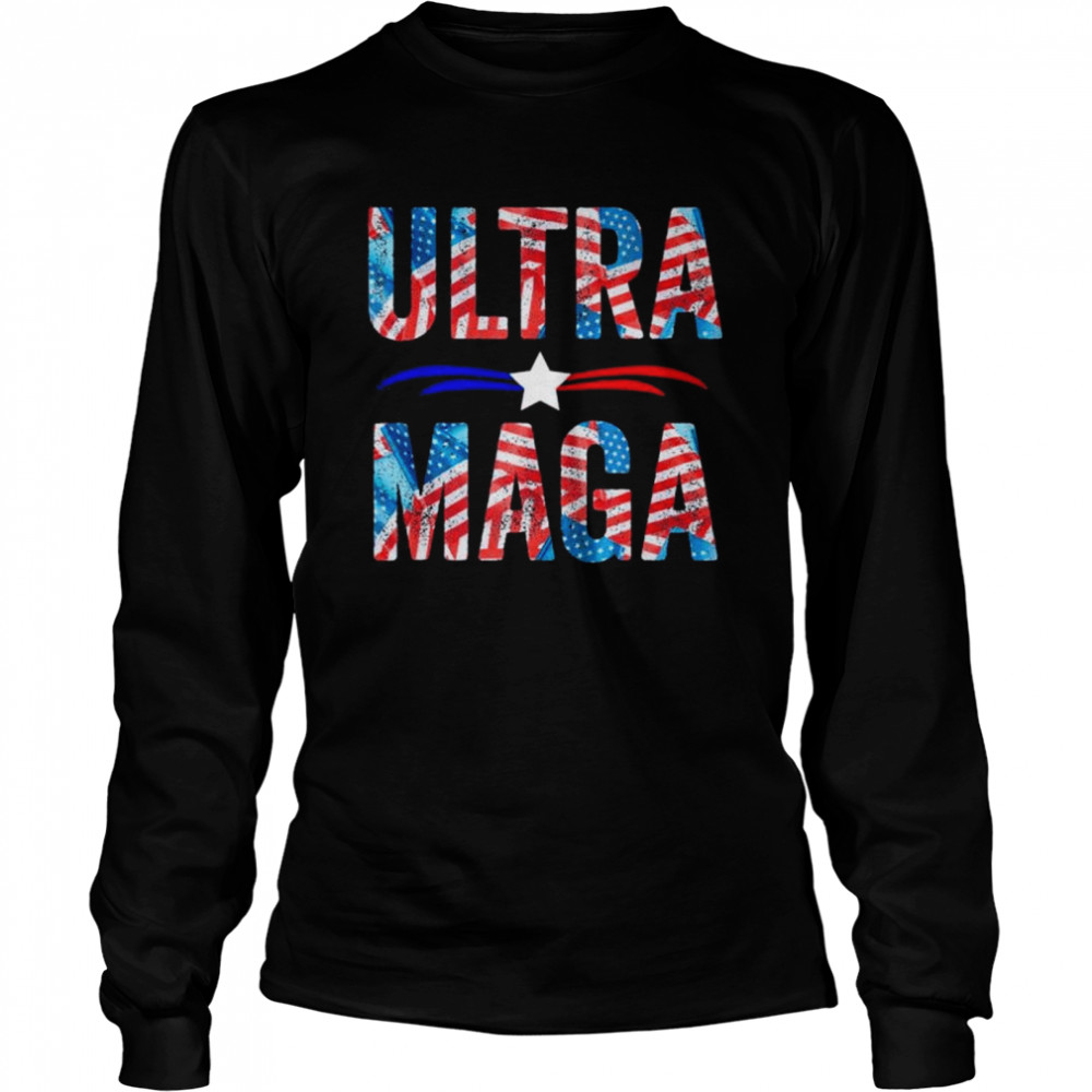Joe Biden ultra maga shirt Long Sleeved T-shirt