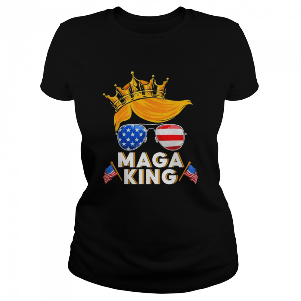 Maga king Donald Trump shirt Classic Women's T-shirt