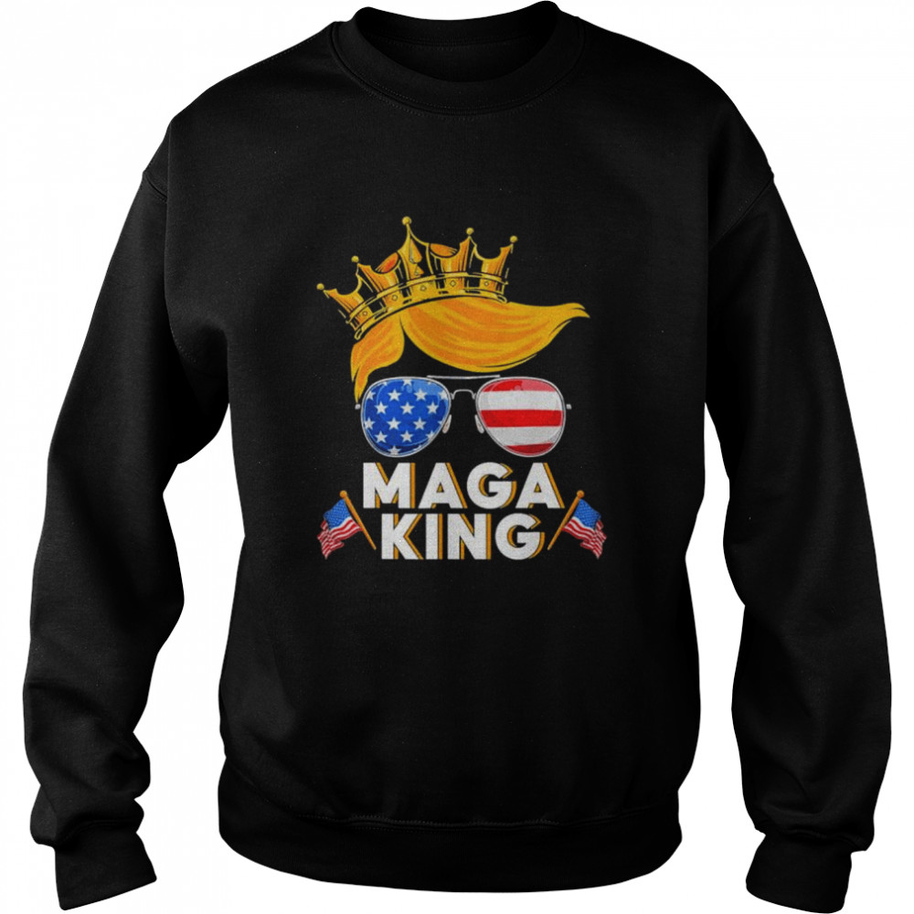 Maga king Donald Trump shirt Unisex Sweatshirt
