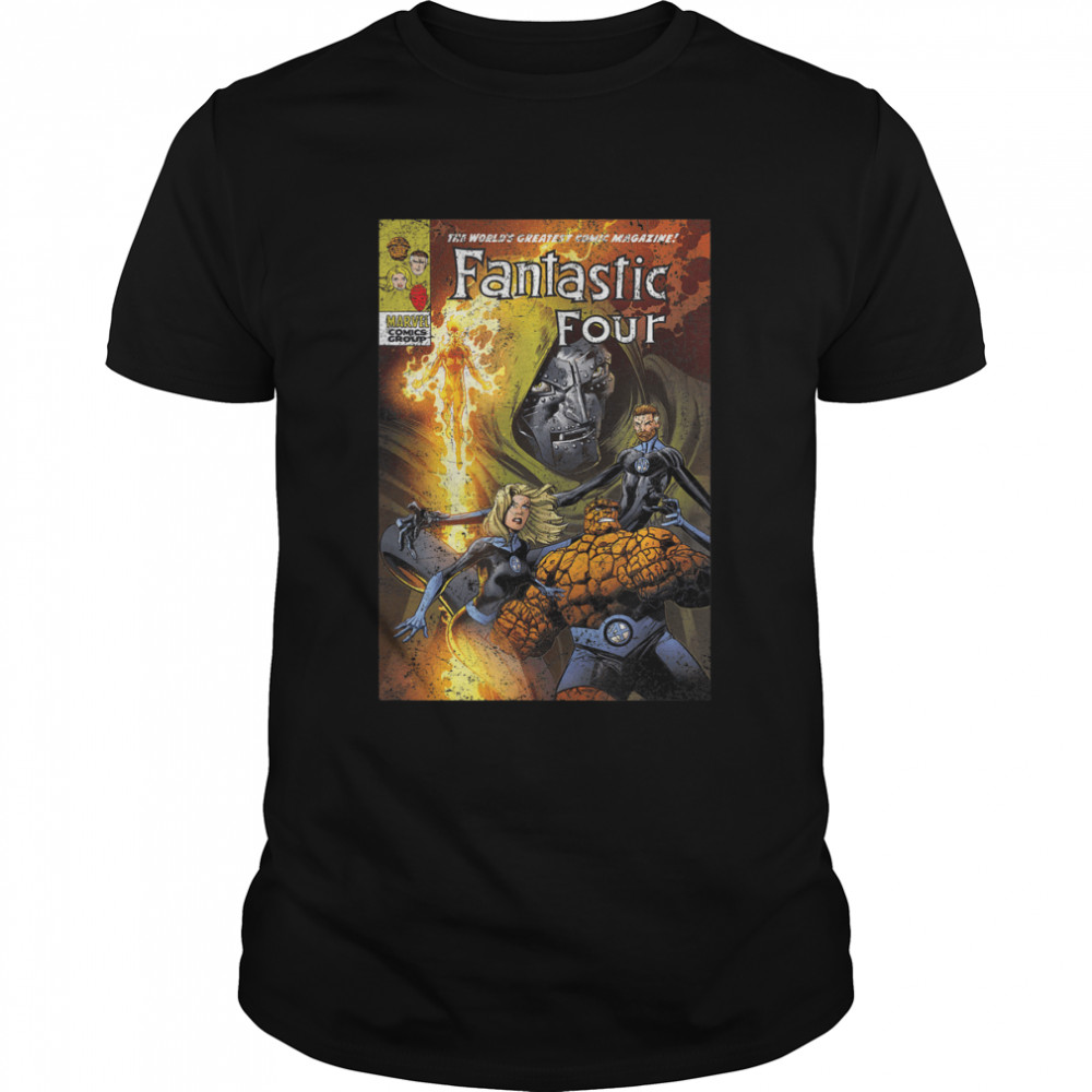 Marvel Fantastic Four Comic Cover Midtown Variant T-Shirt