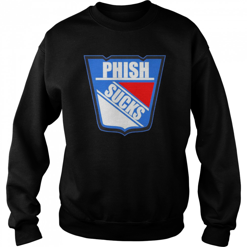New York Rangers Phish Sucks shirt Unisex Sweatshirt