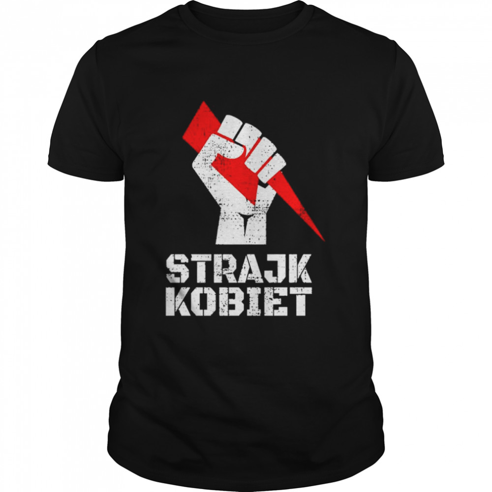 Protest Strajk Kobiet Poland shirt Classic Men's T-shirt