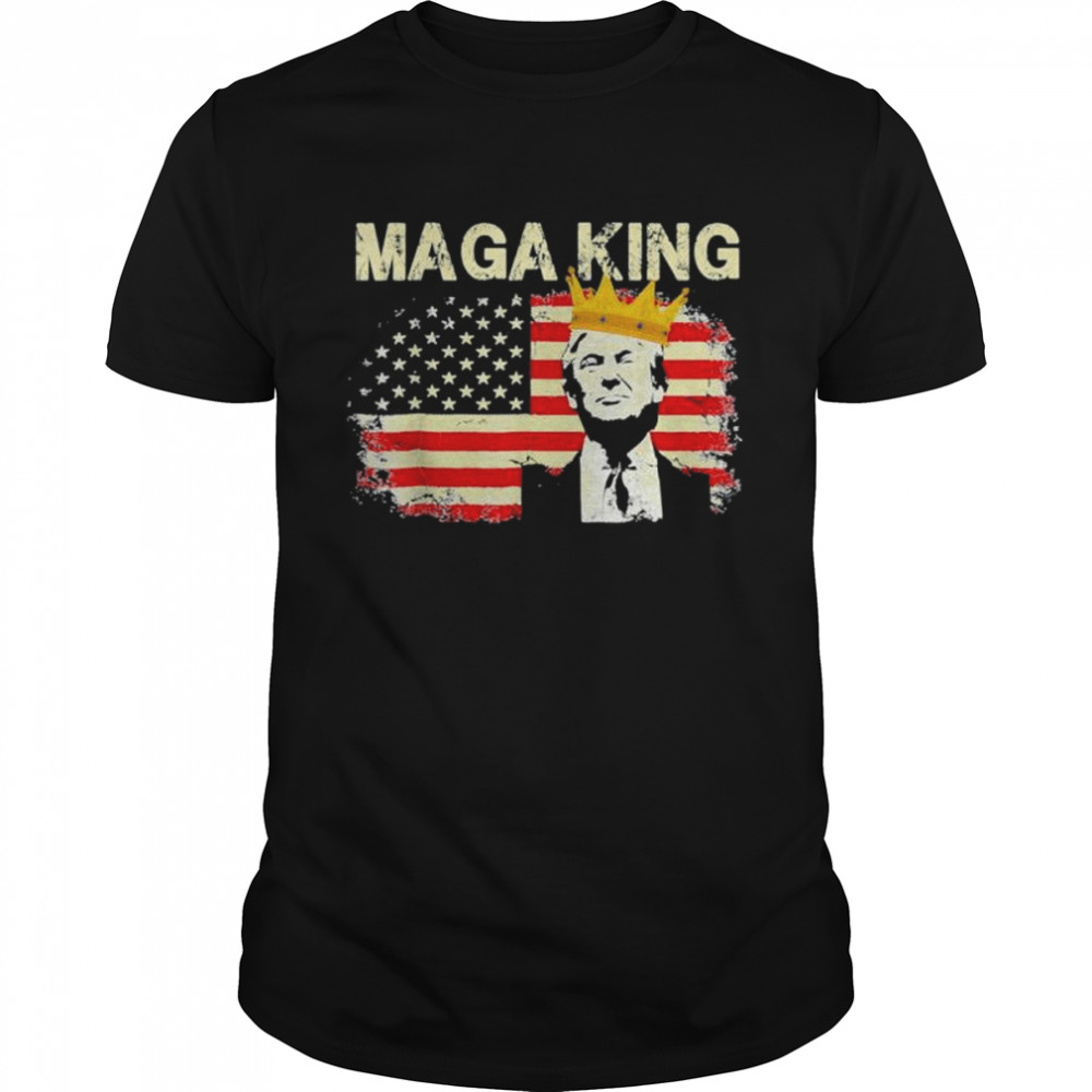 The great maga king Donald Trump maga king shirt Classic Men's T-shirt