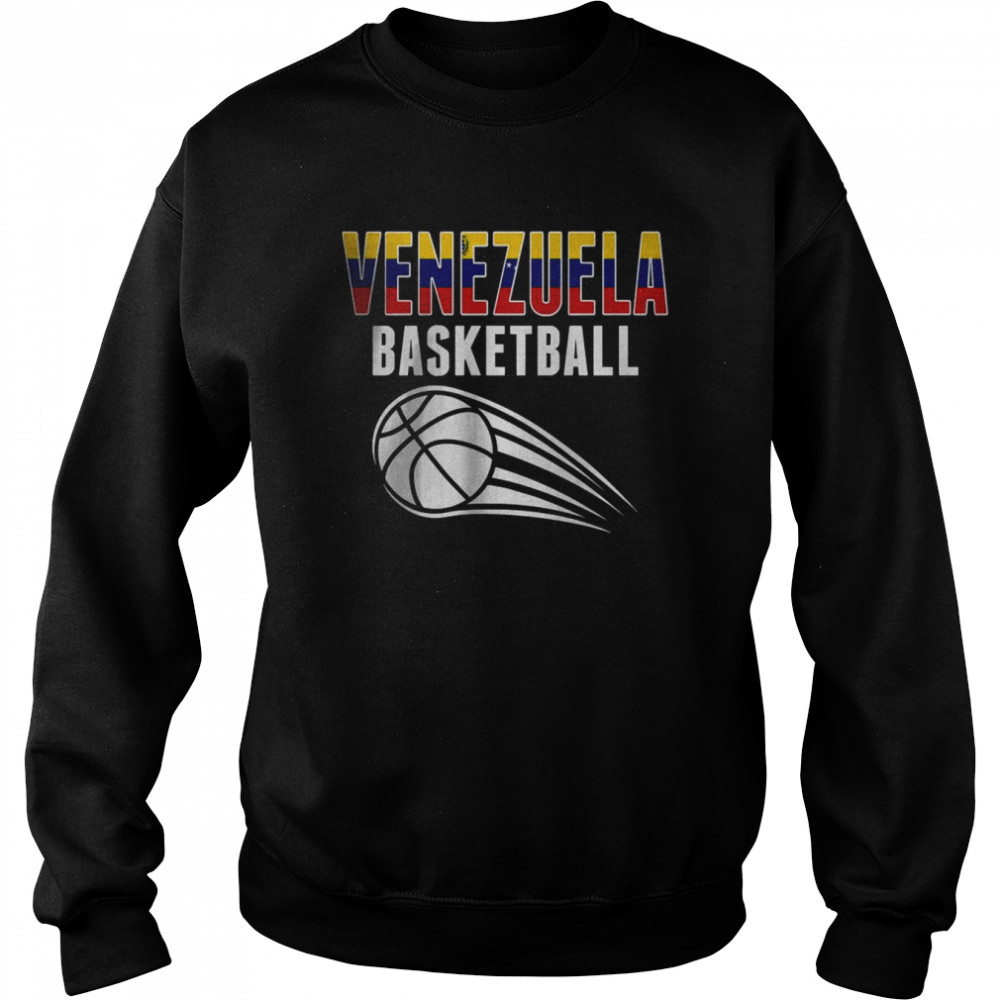 Venezuela Basketball Lovers Jersey T- Unisex Sweatshirt