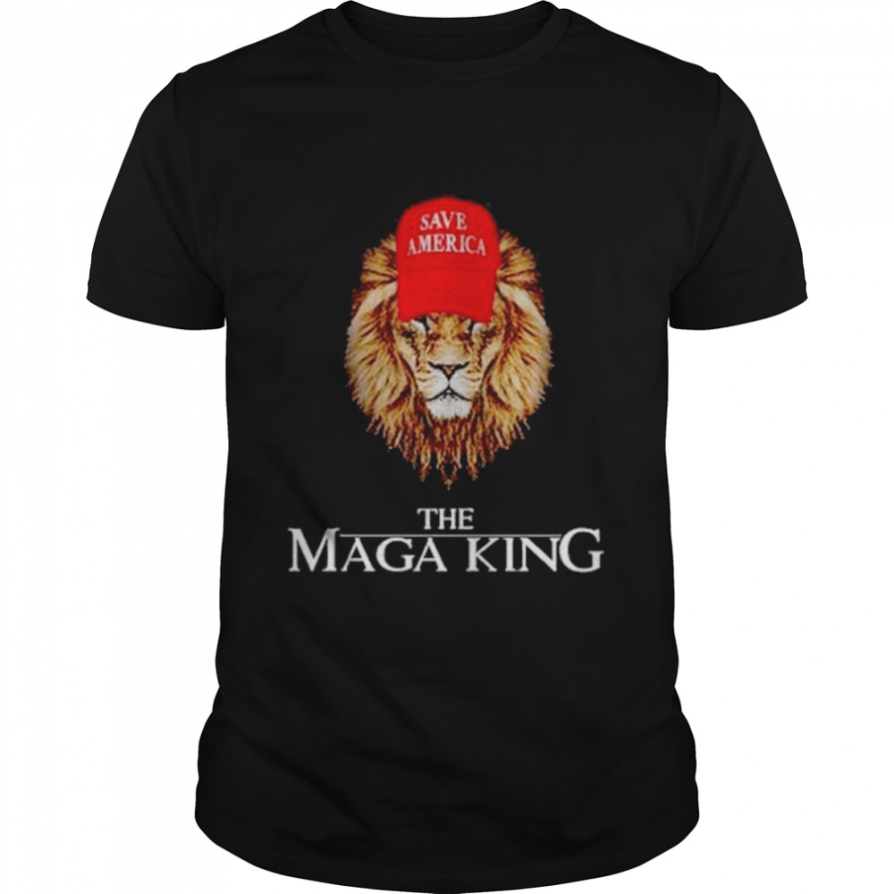 Lion king Donald Trump the great maga king shirt