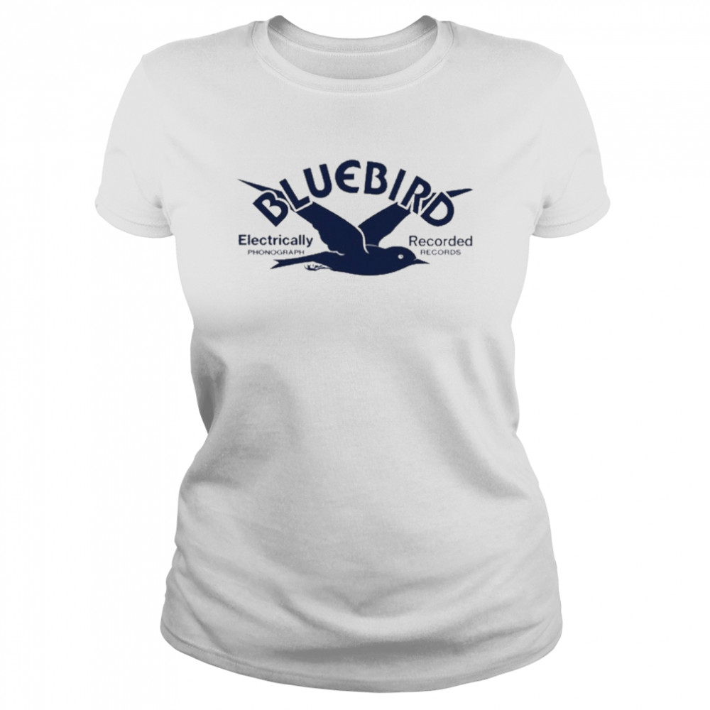 Bluebird Electrically Recorded  Classic Women's T-shirt
