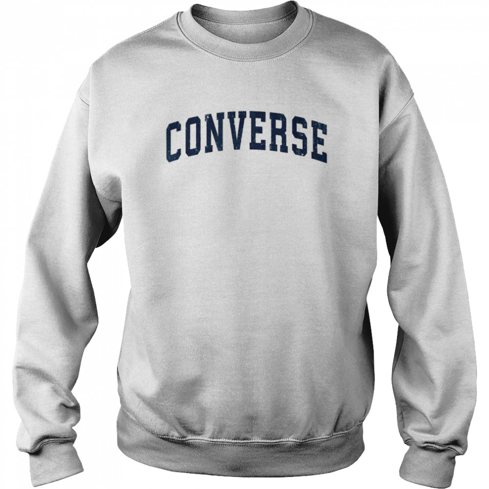 Converse Texas TX Vintage Sports Design Navy Unisex Sweatshirt