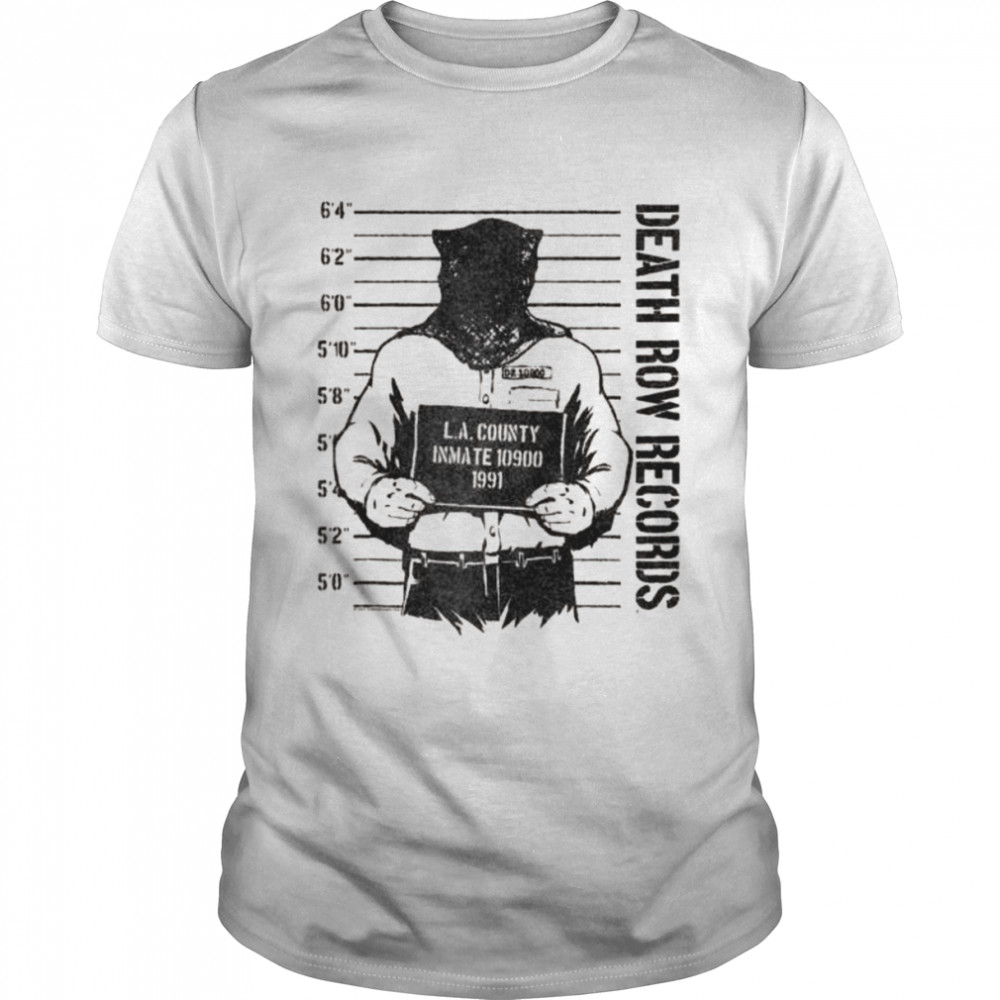 Death Row Records Occupant Mugshot Raglan Classic Men's T-shirt