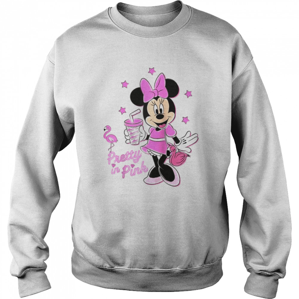 Disney Minnie Mouse Unicorn Pretty in Pink Unisex Sweatshirt