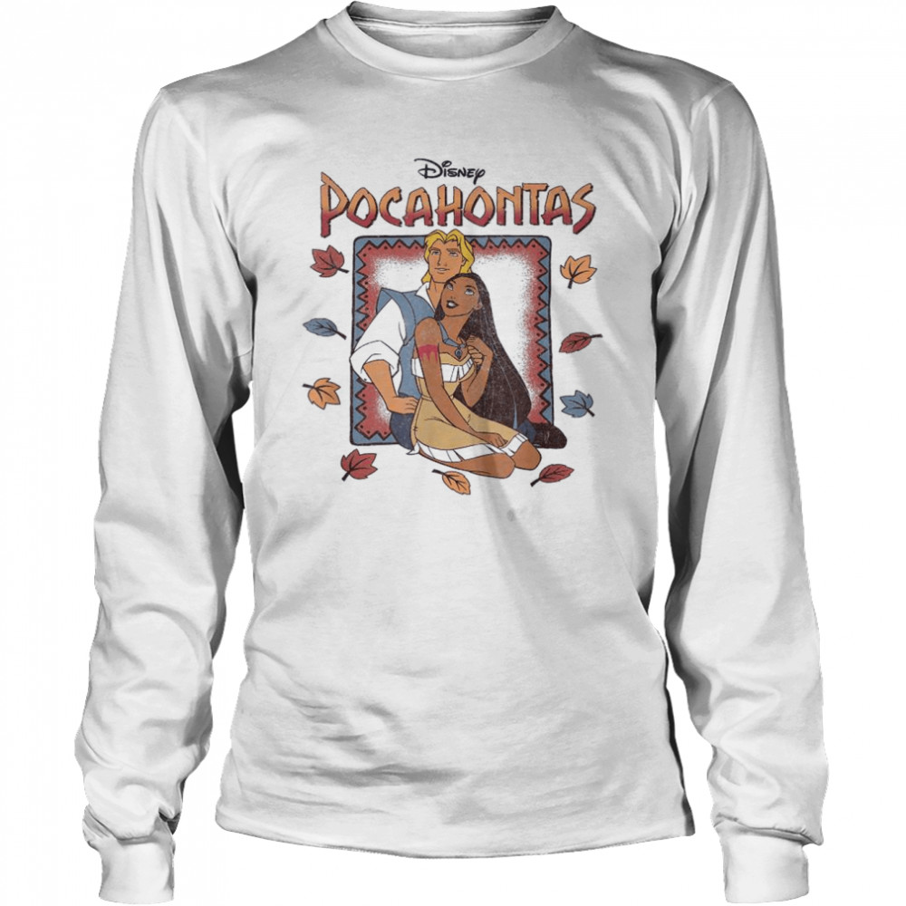 Disney Pocahontas Classic Movie Poster Long Sleeved T-shirt