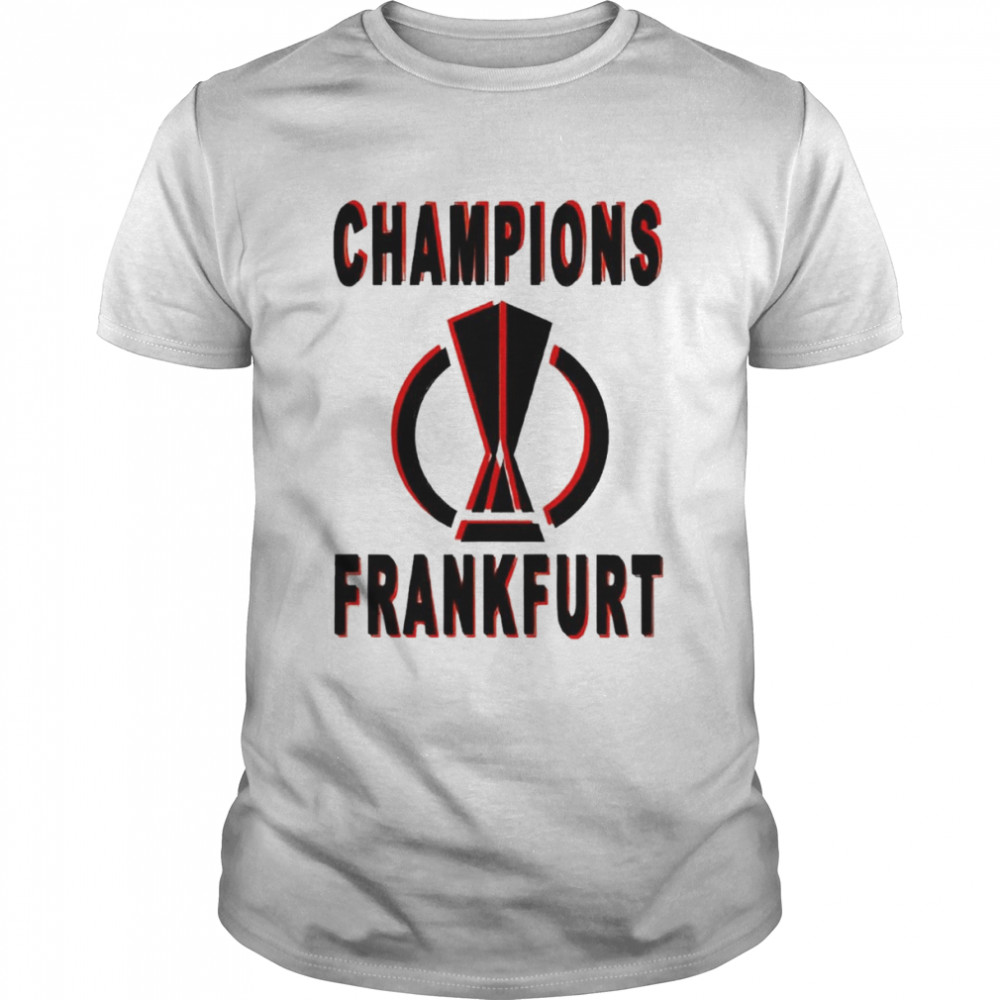 Frankfurt Champions Europa League 2022 shirt
