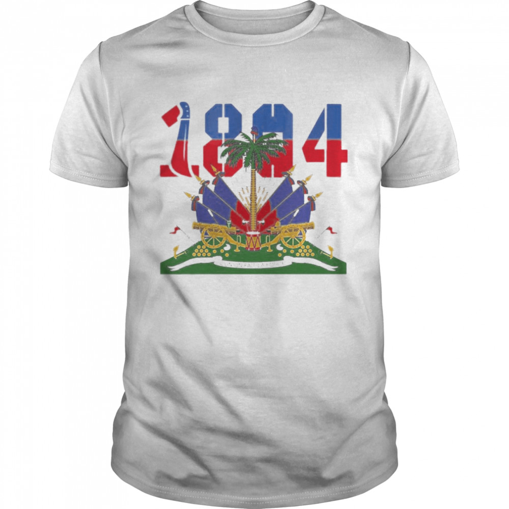 Haitian Revolution 1804 Flag Day Zip  Classic Men's T-shirt