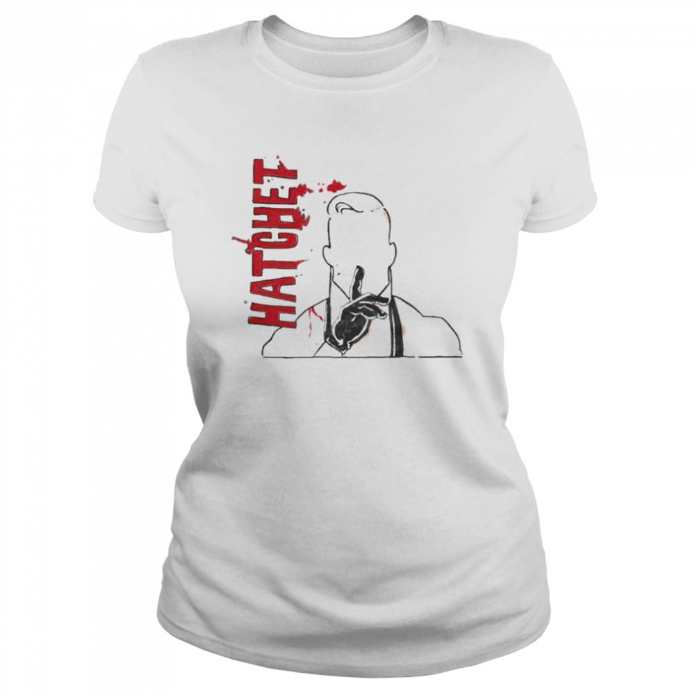 Hatchet Splatter  Classic Women's T-shirt