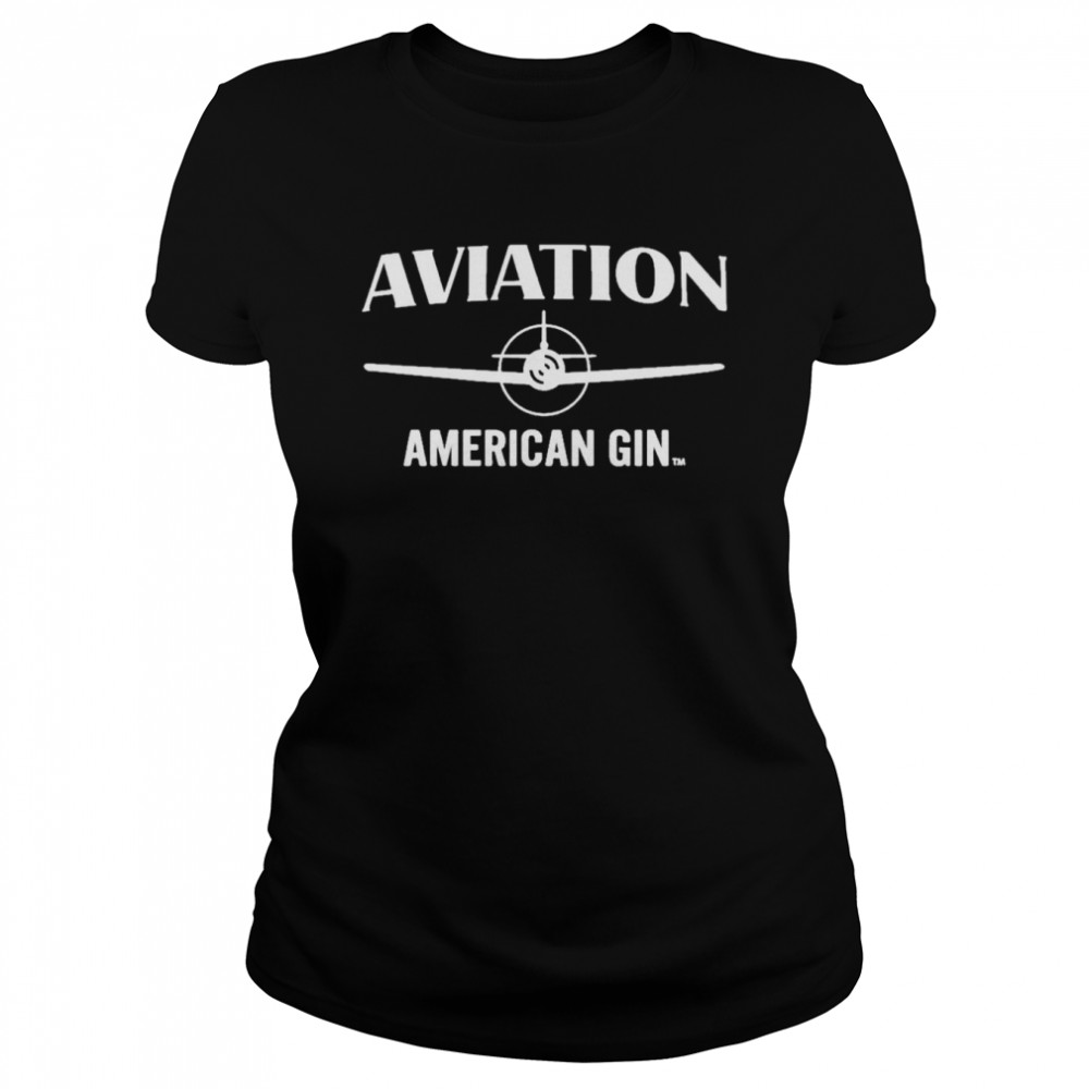 Aviation American Gin Flight  Classic Women's T-shirt