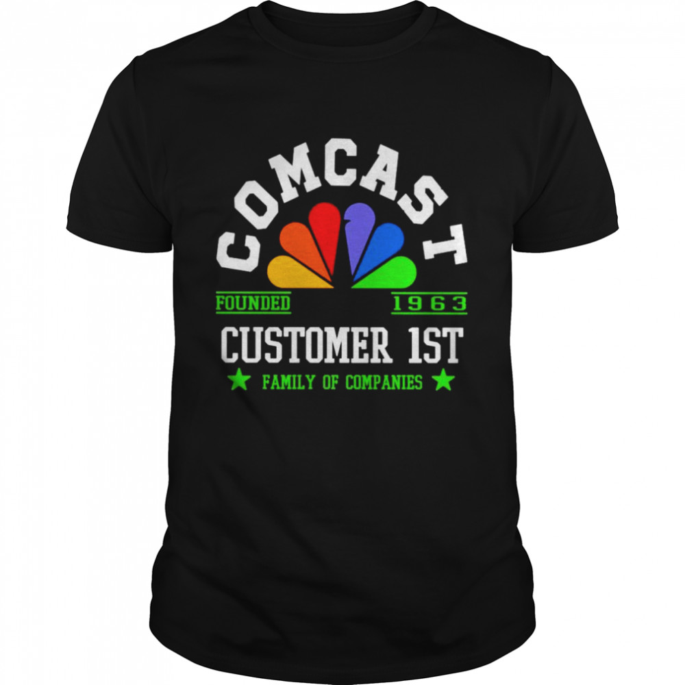 Comcast Customer 1st family of companies shirt